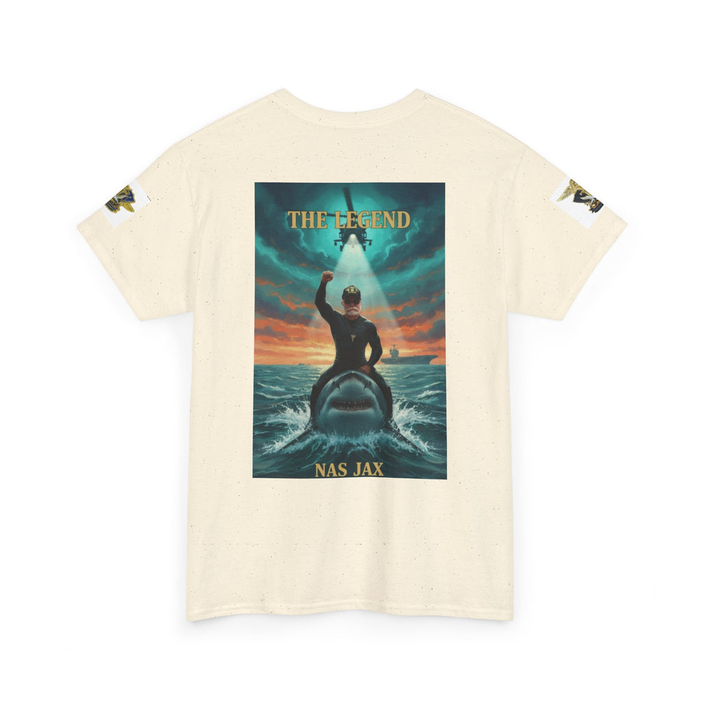 Navy SAR Helicopter Rescue Tee — "The Legend" Search & Rescue Tribute