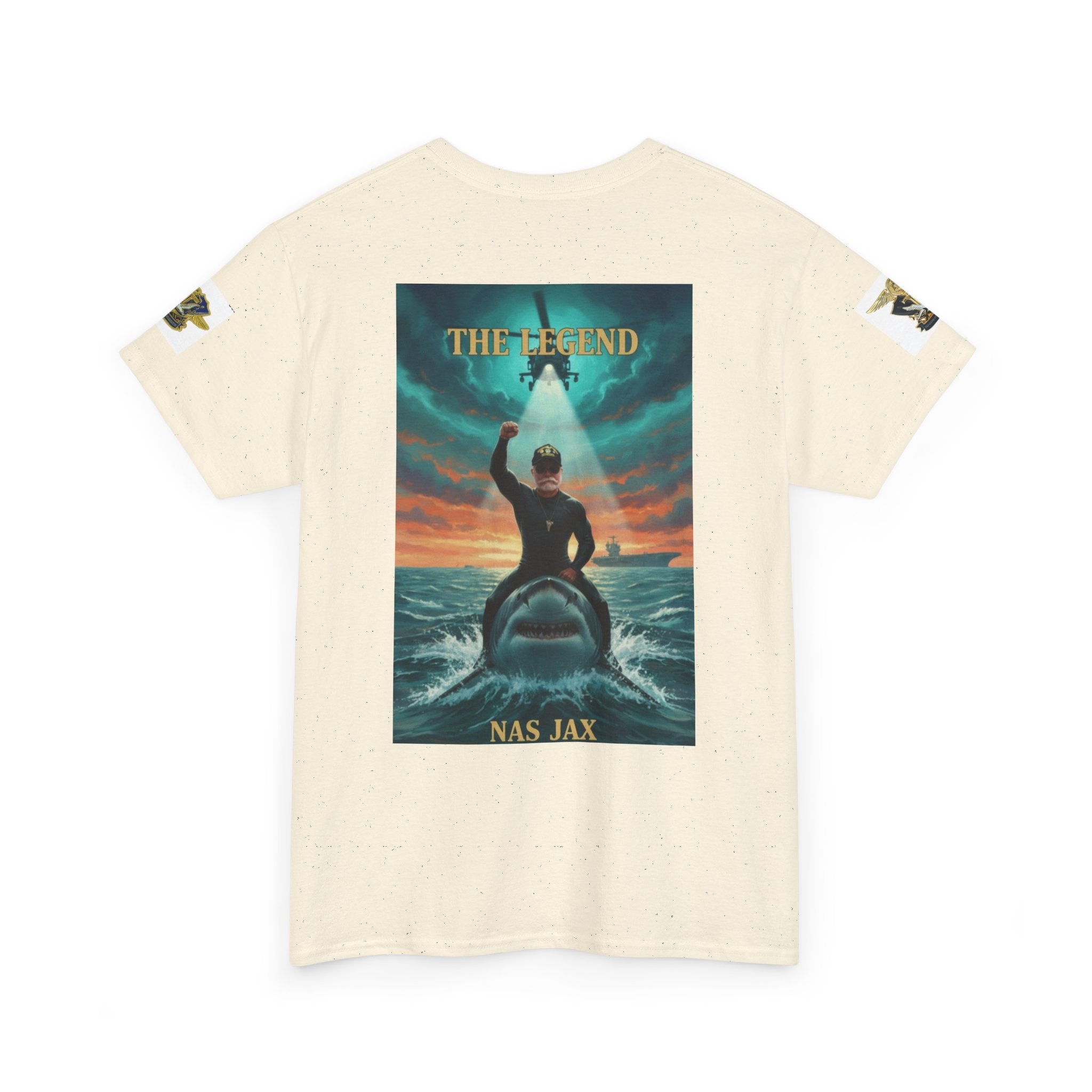 Navy SAR Helicopter Rescue Tee — "The Legend" Search & Rescue Tribute