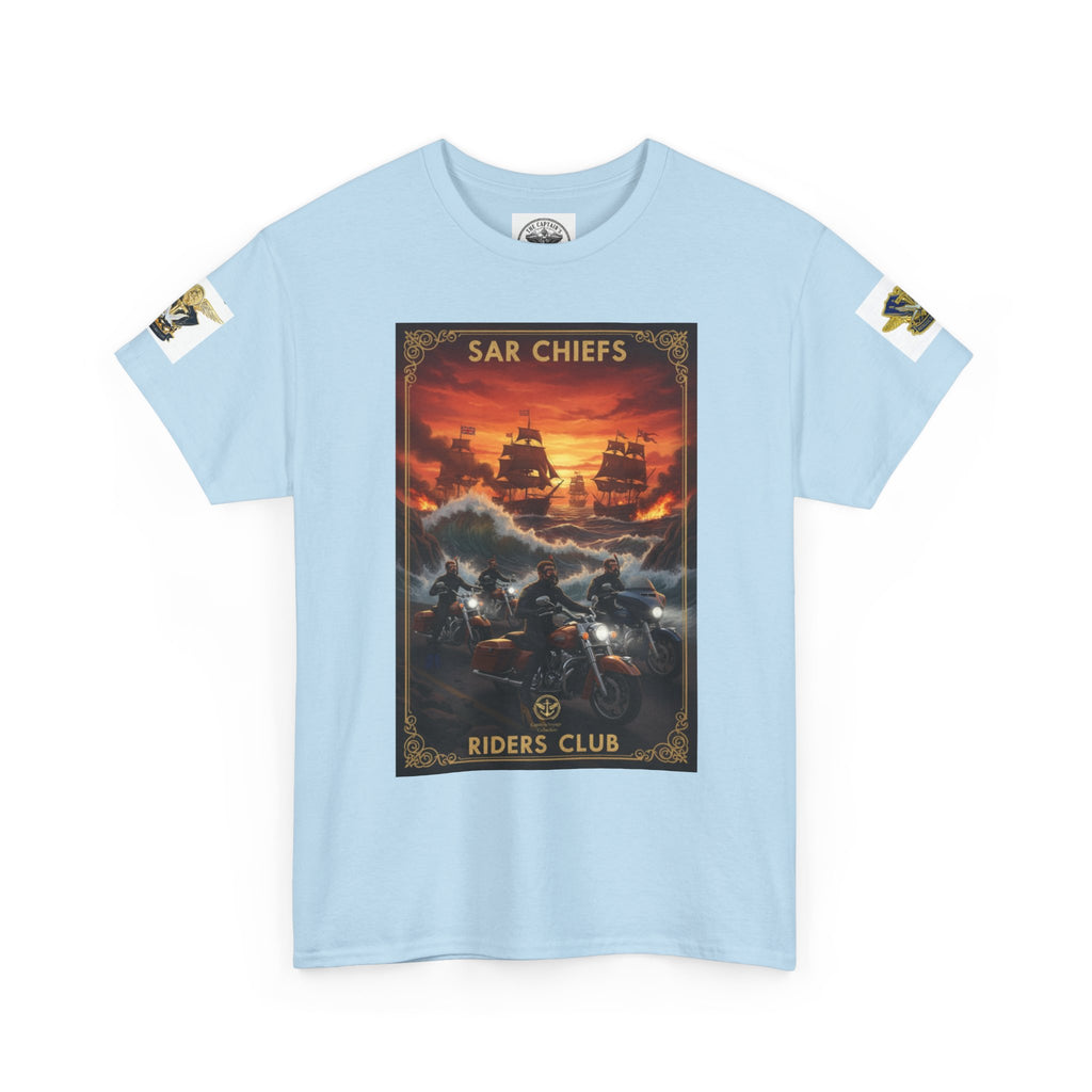 Military Rescue Riders Club T‑Shirt — SAR Chiefs Helicopter Tee