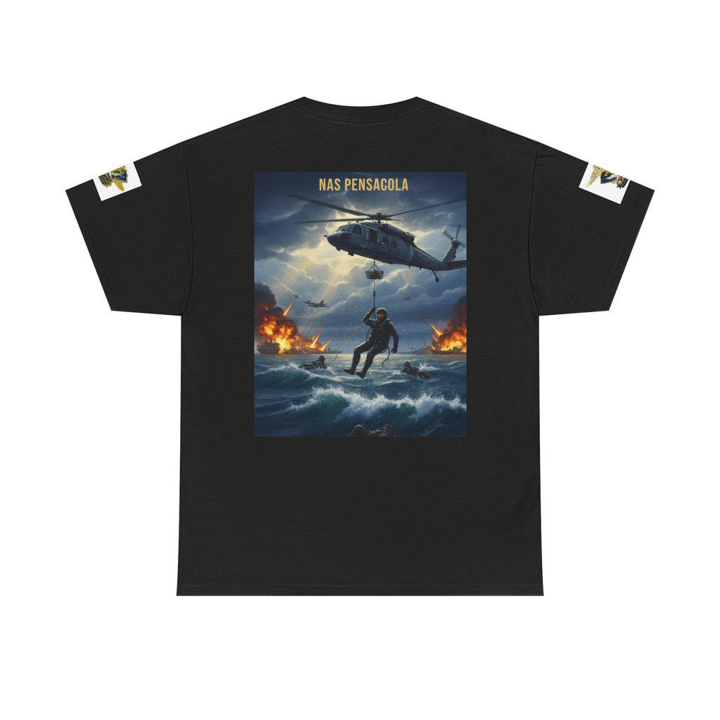 SAR Chiefs Riders Club Tee — NAS Pensacola Helicopter Rescue Graphic Shirt
