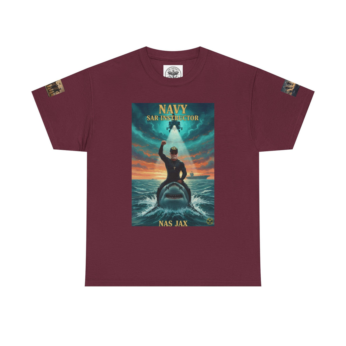 Navy SAR Instructor T‑Shirt — Search & Rescue Military Tee