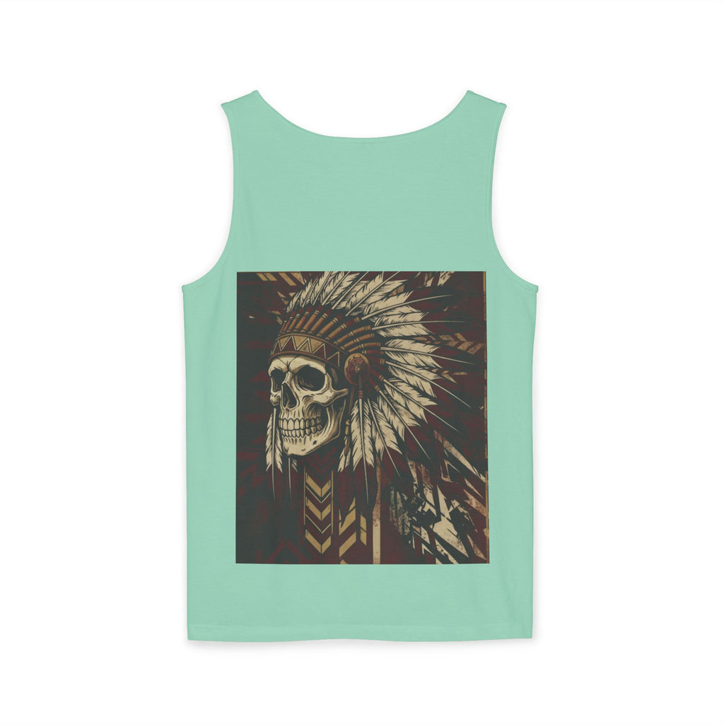 Skull Chief Tank Top — Indian Motorcycle Graphic Tank