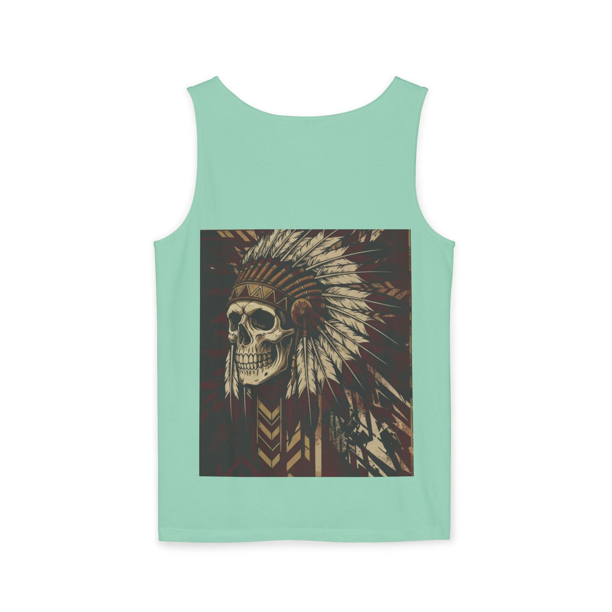 Skull Chief Tank Top — Indian Motorcycle Graphic Tank