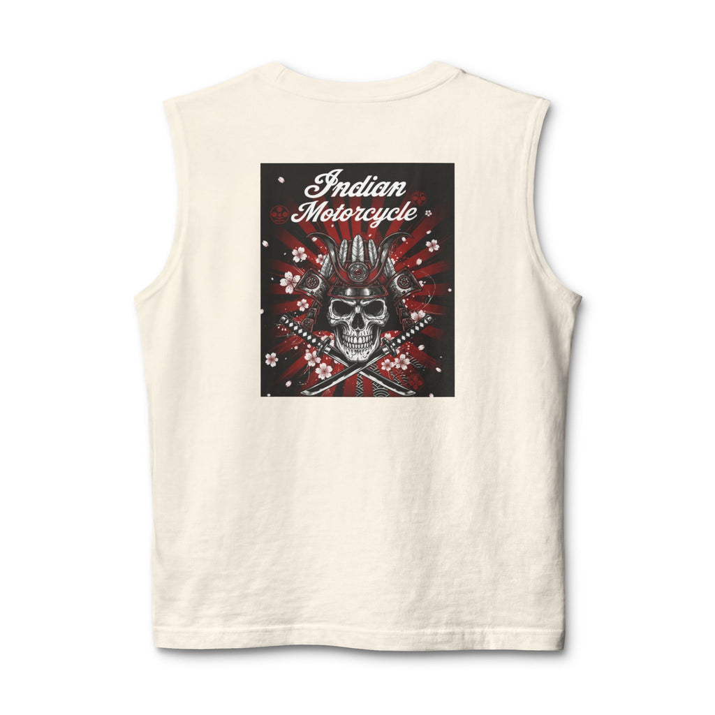 Indian Motorcycle Skull Muscle Tank — Vintage Biker Tank Top