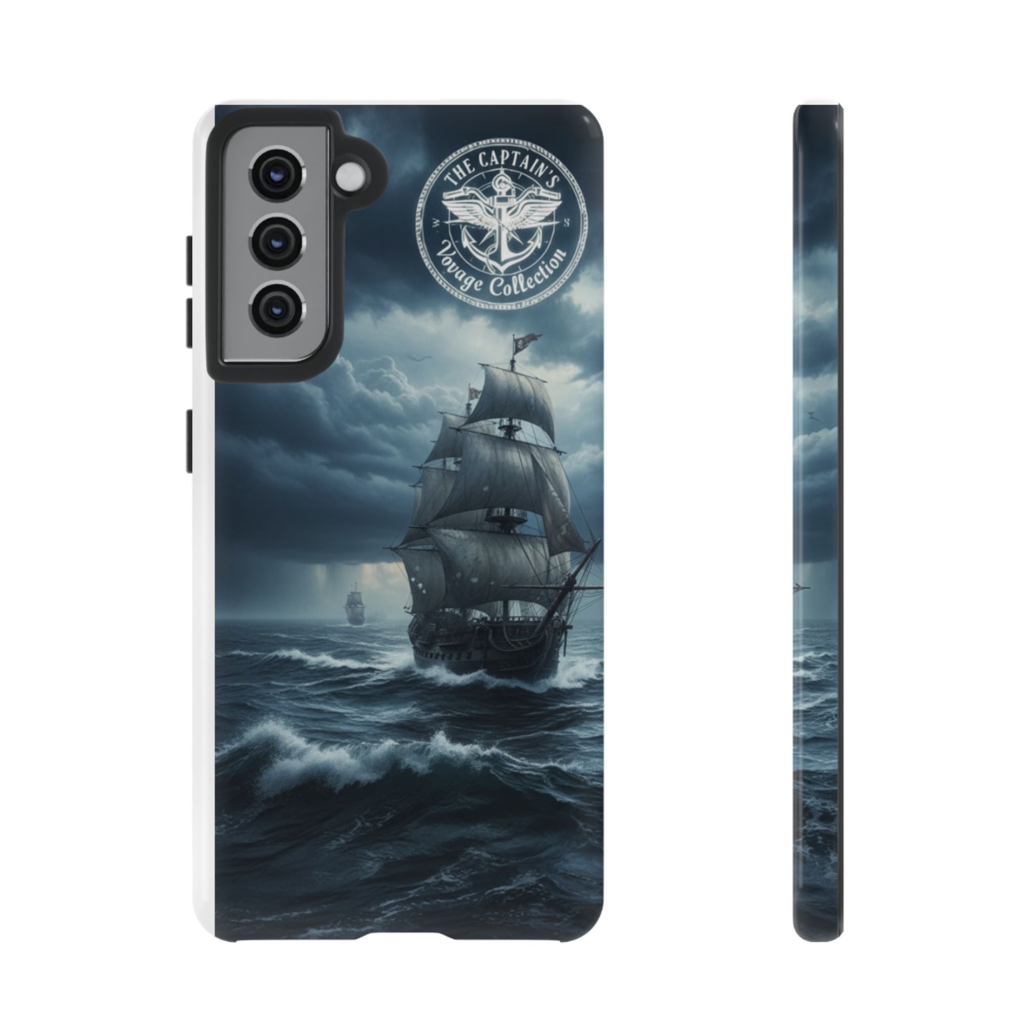 Stormy Seas Ship Phone Case – Nautical Pirate Sailing iPhone Cover