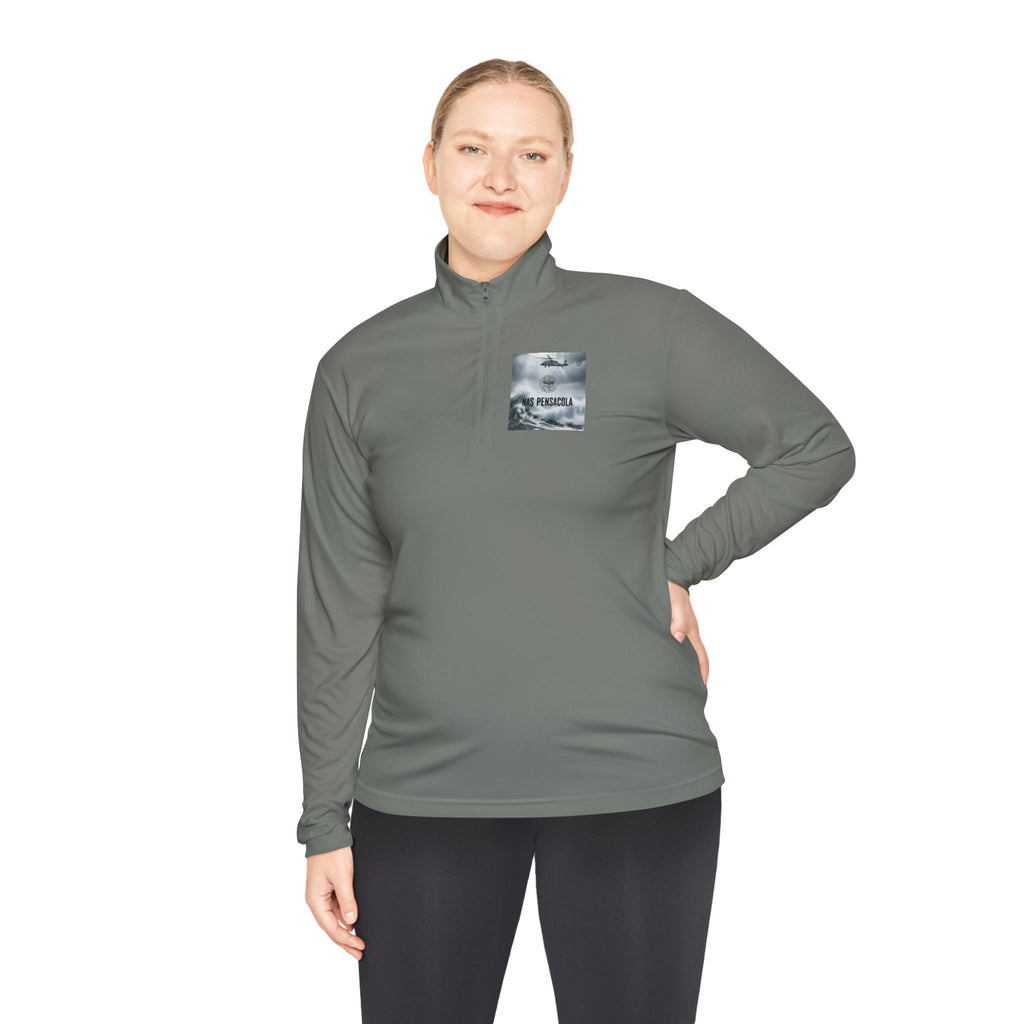NAS Pensacola Military Rescue Quarter-Zip Pullover