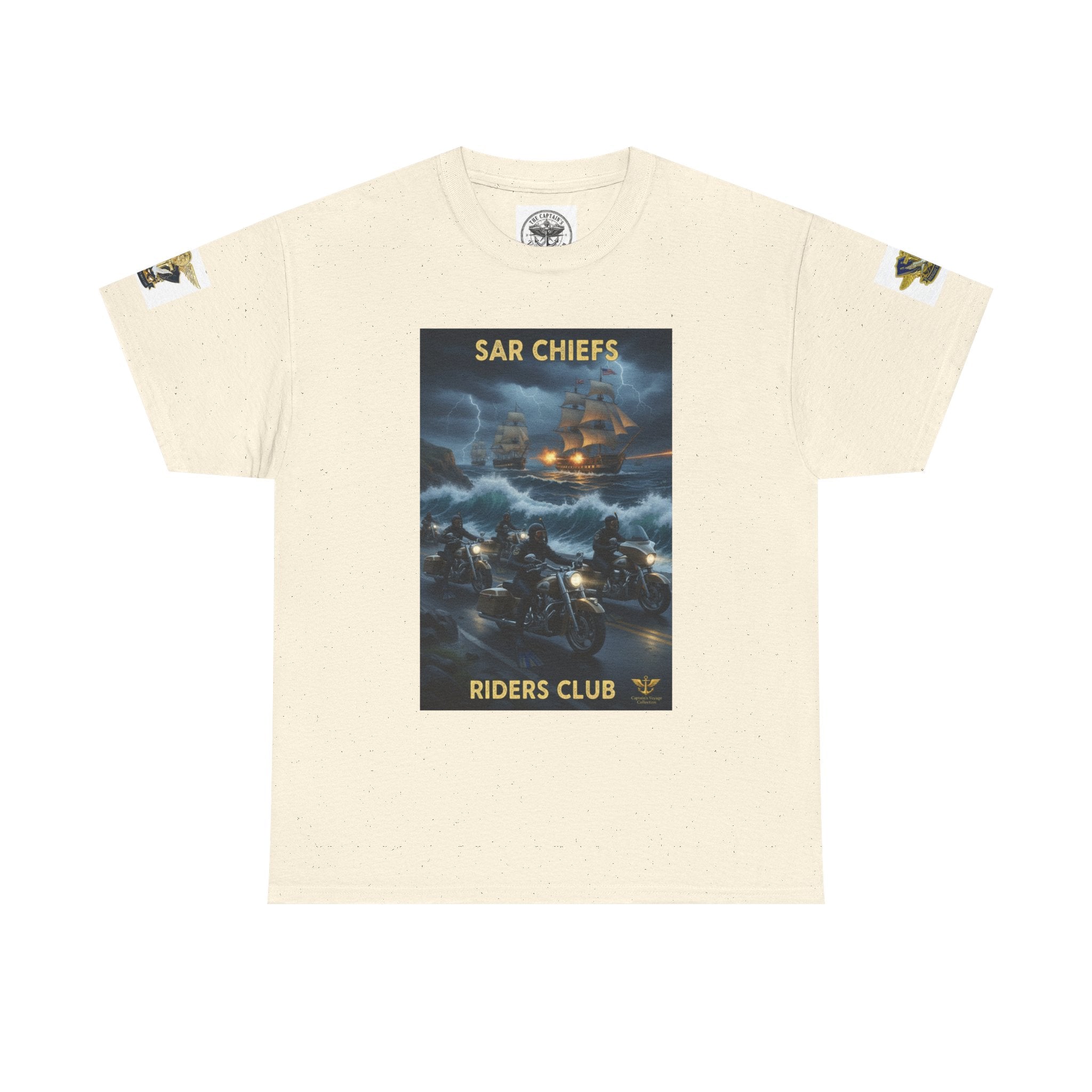 SAR Chiefs Riders Club Tee — NAS Pensacola Helicopter Rescue Graphic Shirt