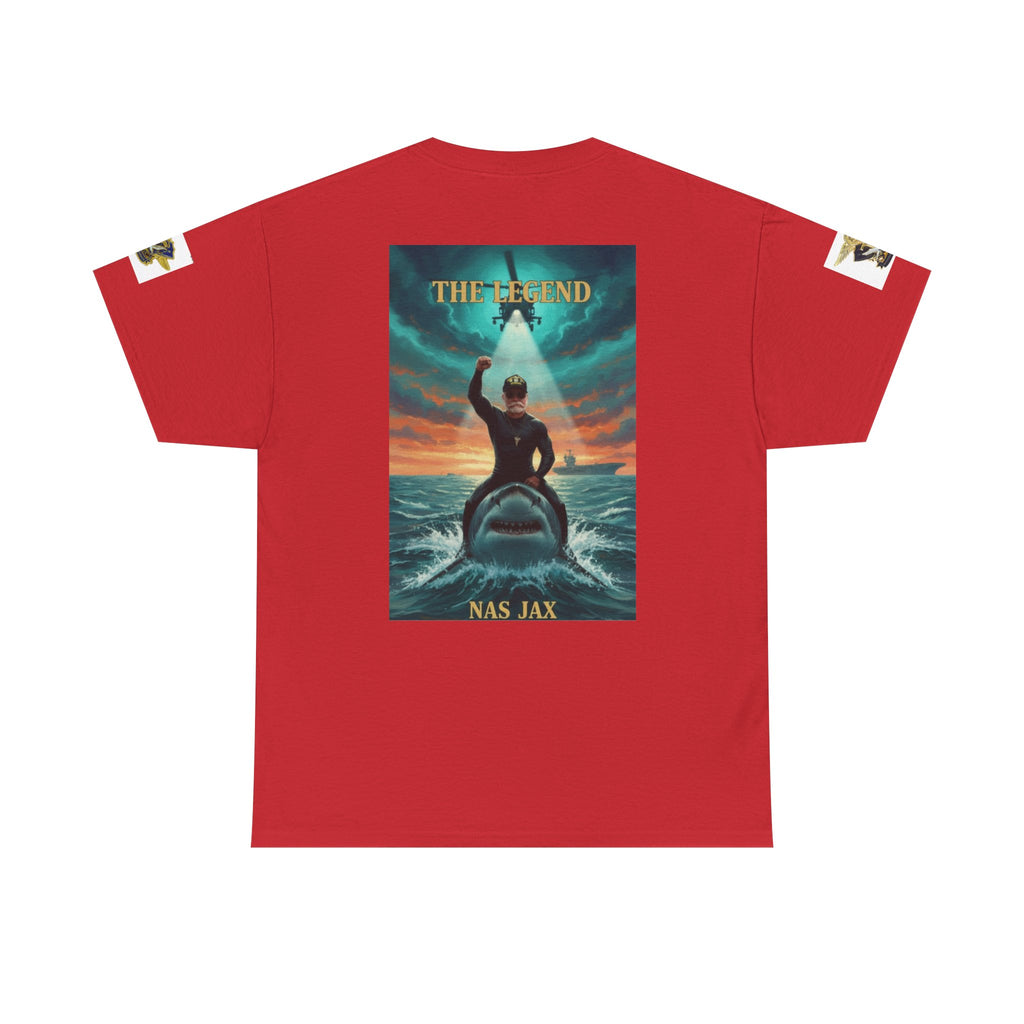 Navy SAR Helicopter Rescue Tee — "The Legend" Search & Rescue Tribute