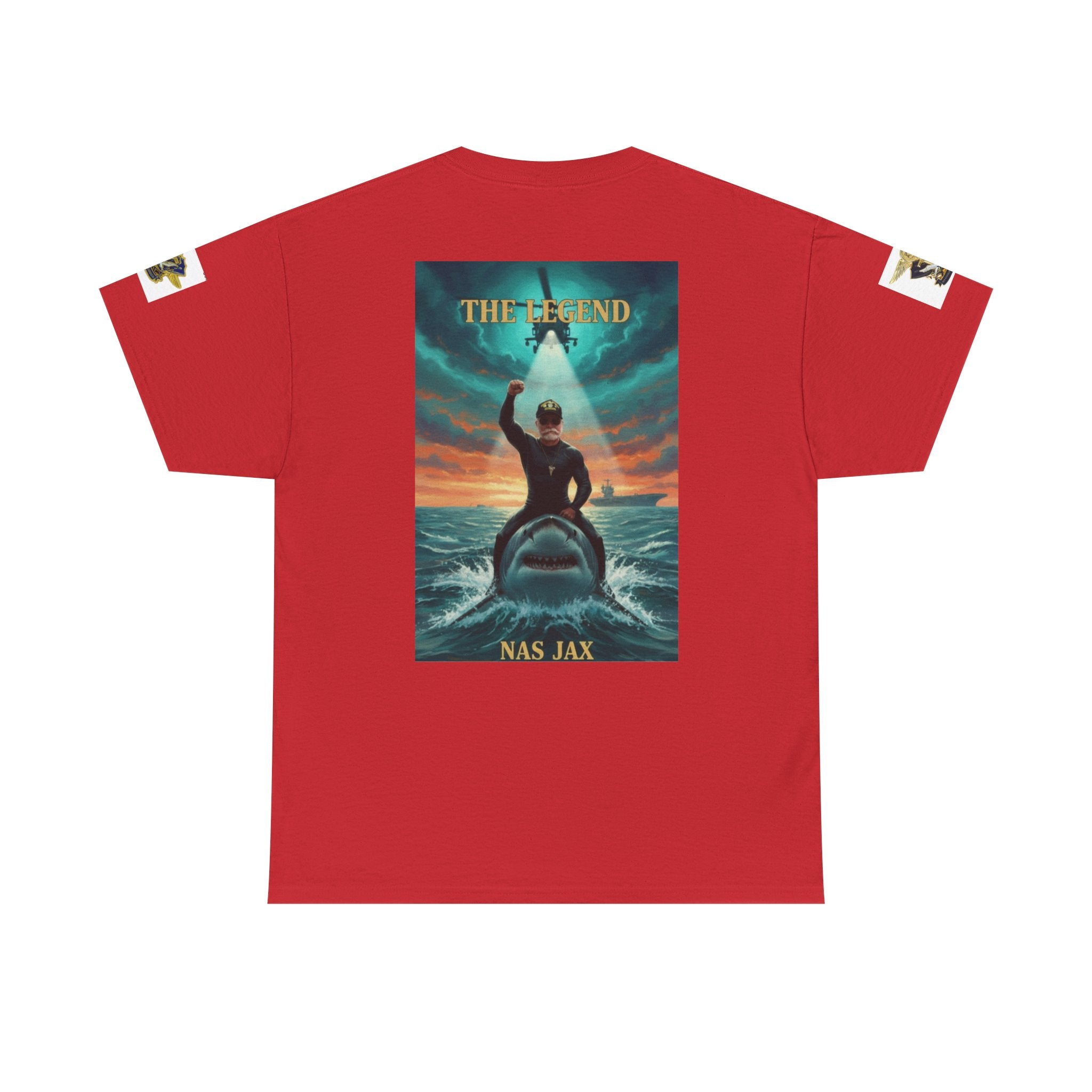 Navy SAR Helicopter Rescue Tee — "The Legend" Search & Rescue Tribute