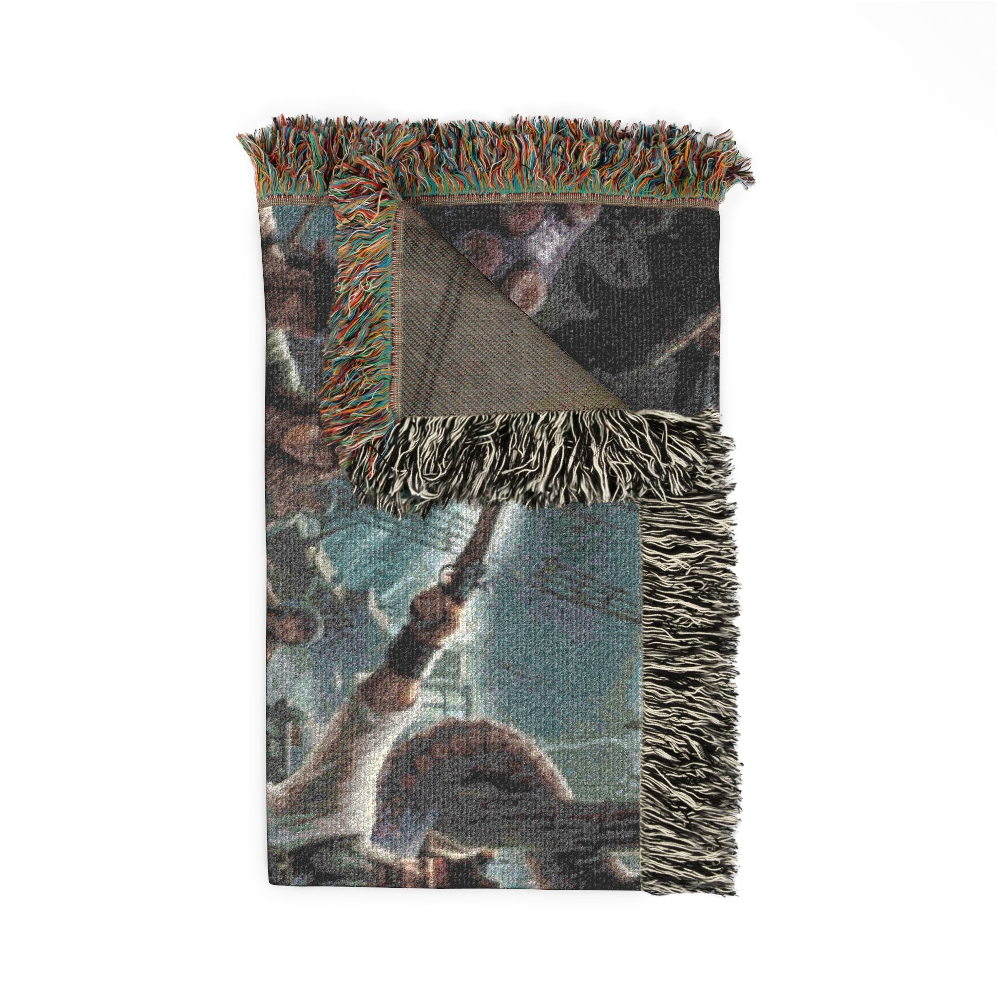 Pirate Battle Woven Blanket — Nautical Adventure Throw for Fans