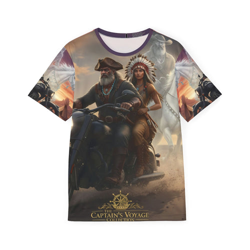 Captain's Voyage Motorcycle & Native Spirit All-Over Print Jersey