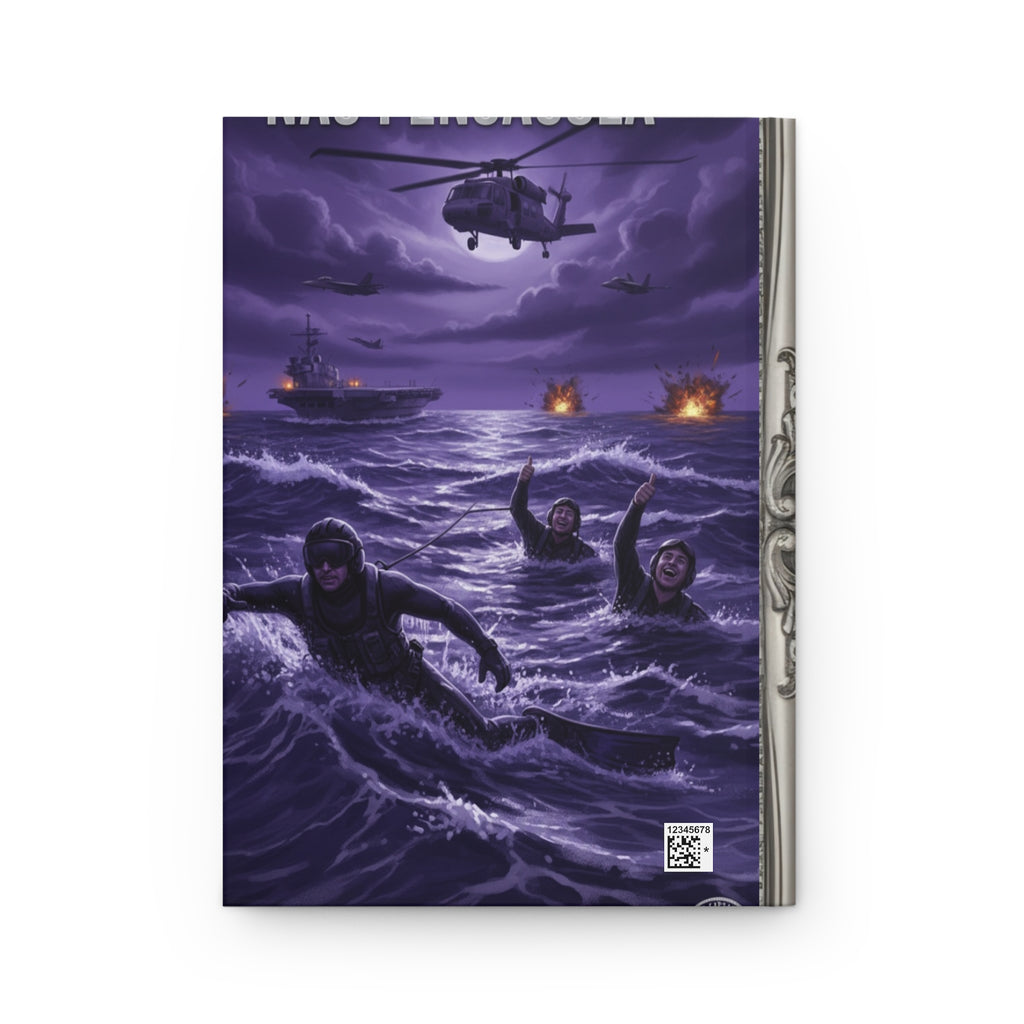 Rescue at Sea Hardcover Journal — Navy Helicopter SEALs Adventure Notebook
