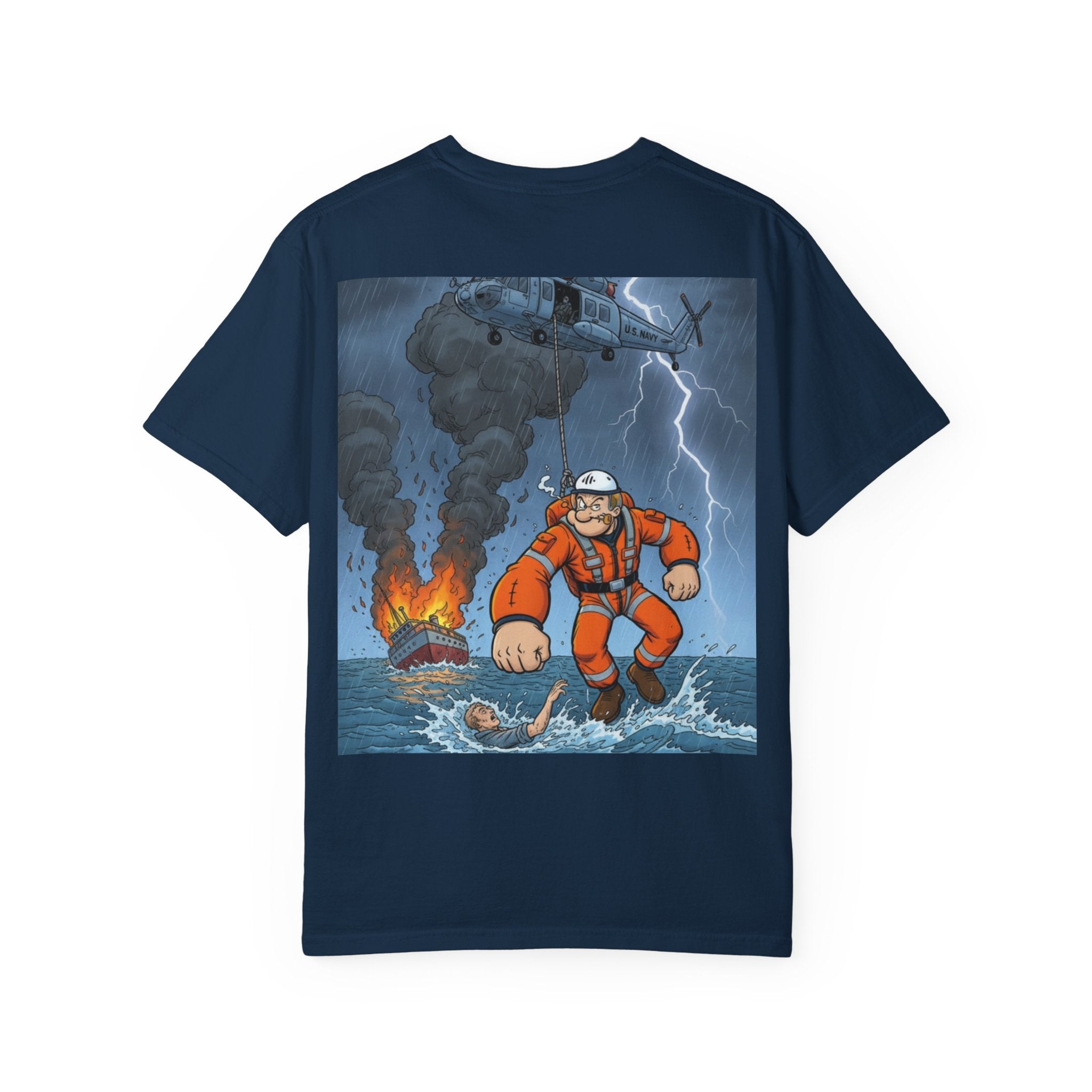 Rescue Swimmer T-Shirt — NAS Pensacola Helicopter Rescue Graphic Tee