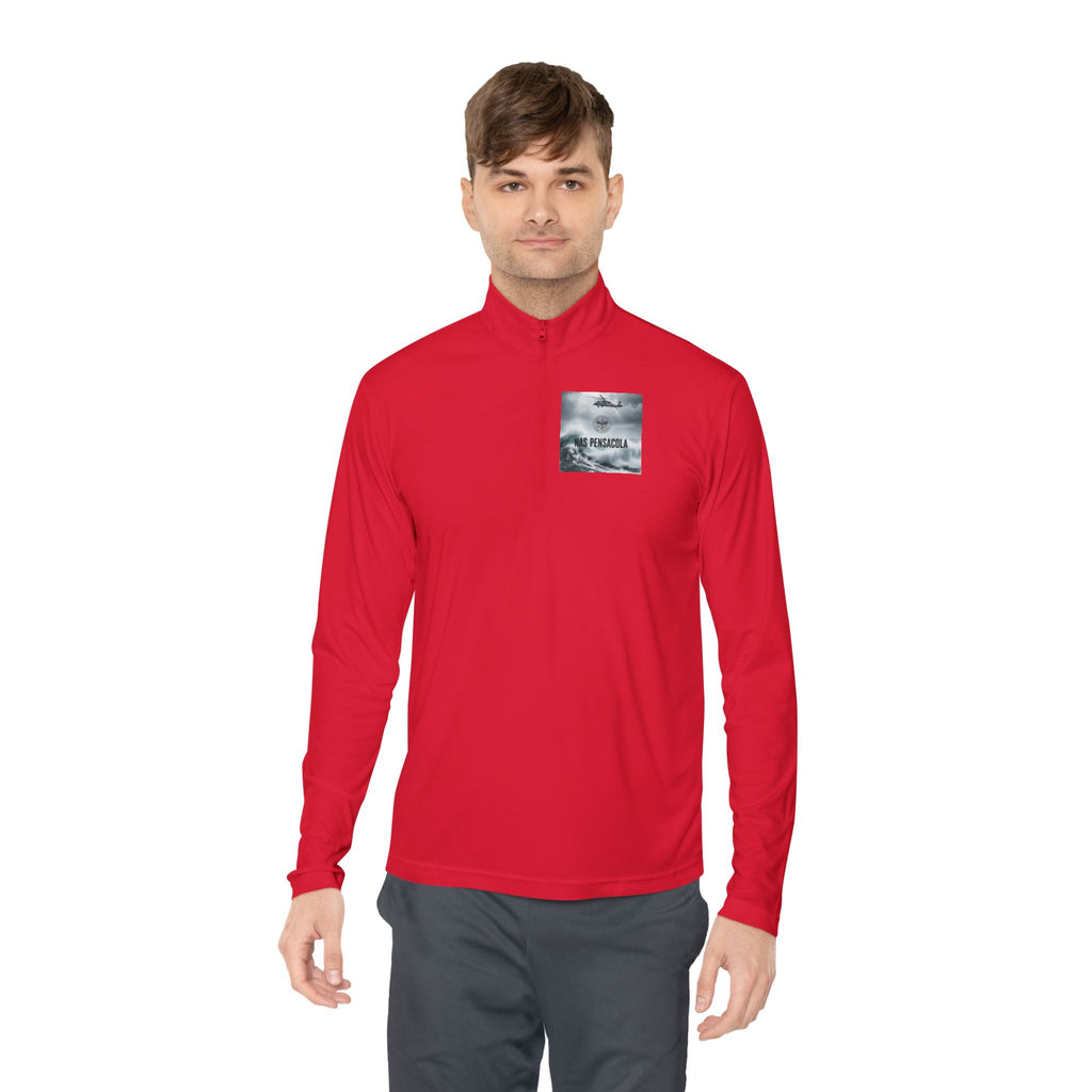 NAS Pensacola Military Rescue Quarter-Zip Pullover