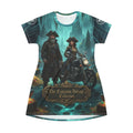 Pirate Voyage T-Shirt Dress — Captains Voyage Nautical Sailor Graphic