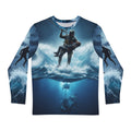 Navy SAR Long Sleeve Shirt — "Navy SAR Knows No Limits" All-Over Print