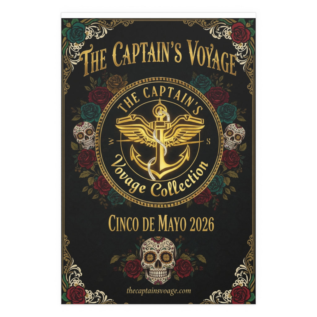 Silk Poster - The Captain’s Voyage Collection: Cinco de Mayo 2026 Decorative Print