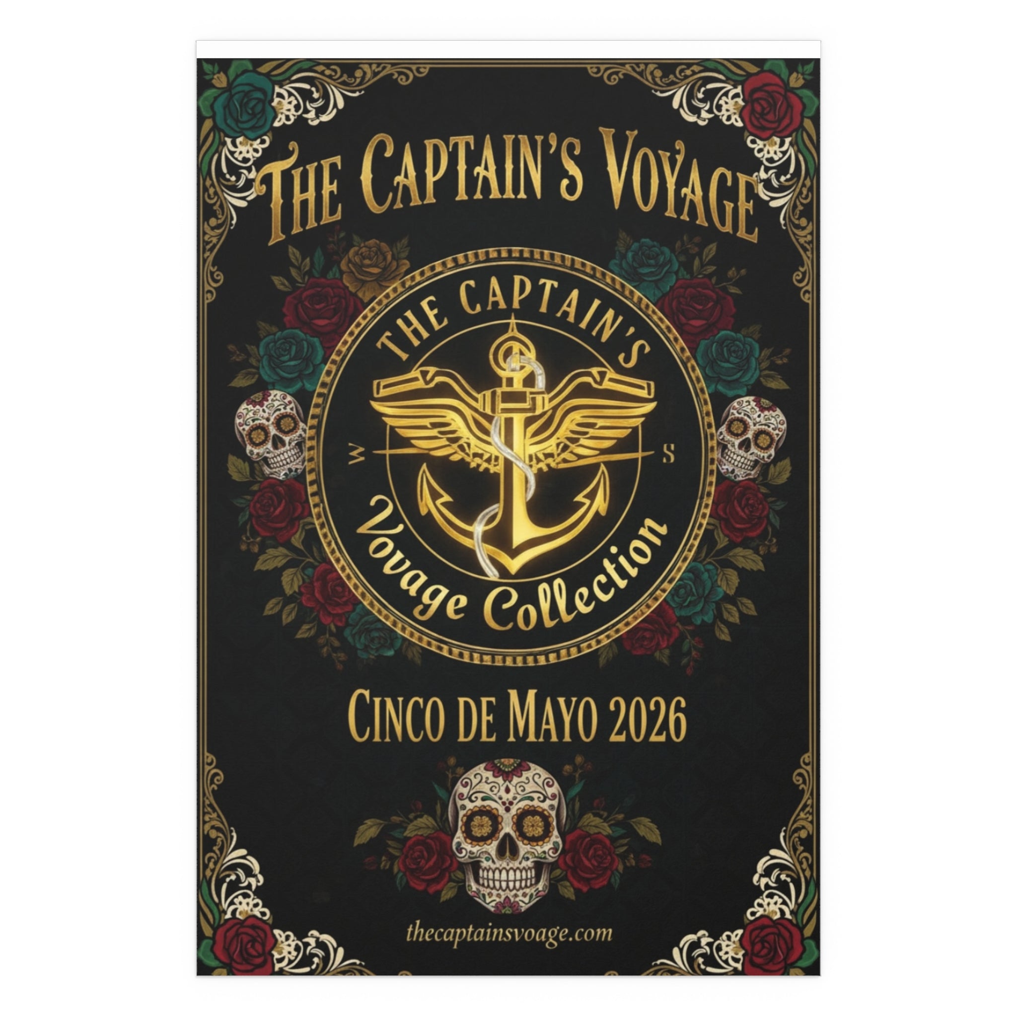 Silk Poster - The Captain’s Voyage Collection: Cinco de Mayo 2026 Decorative Print