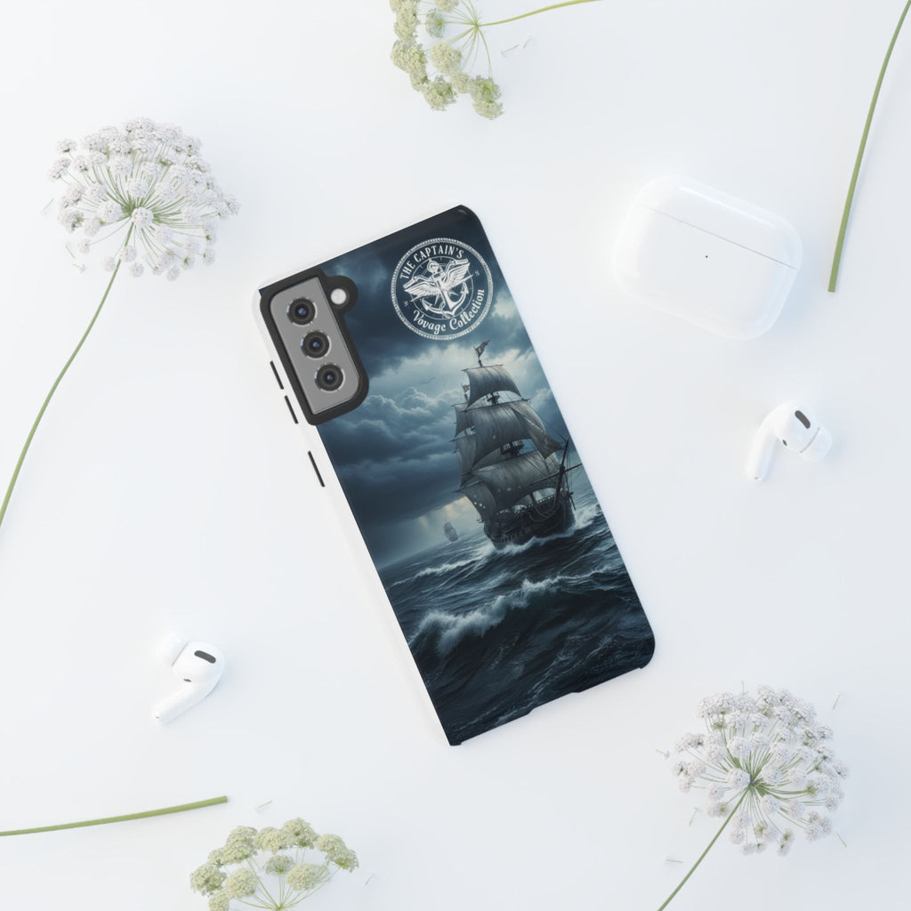 Stormy Seas Ship Phone Case – Nautical Pirate Sailing iPhone Cover
