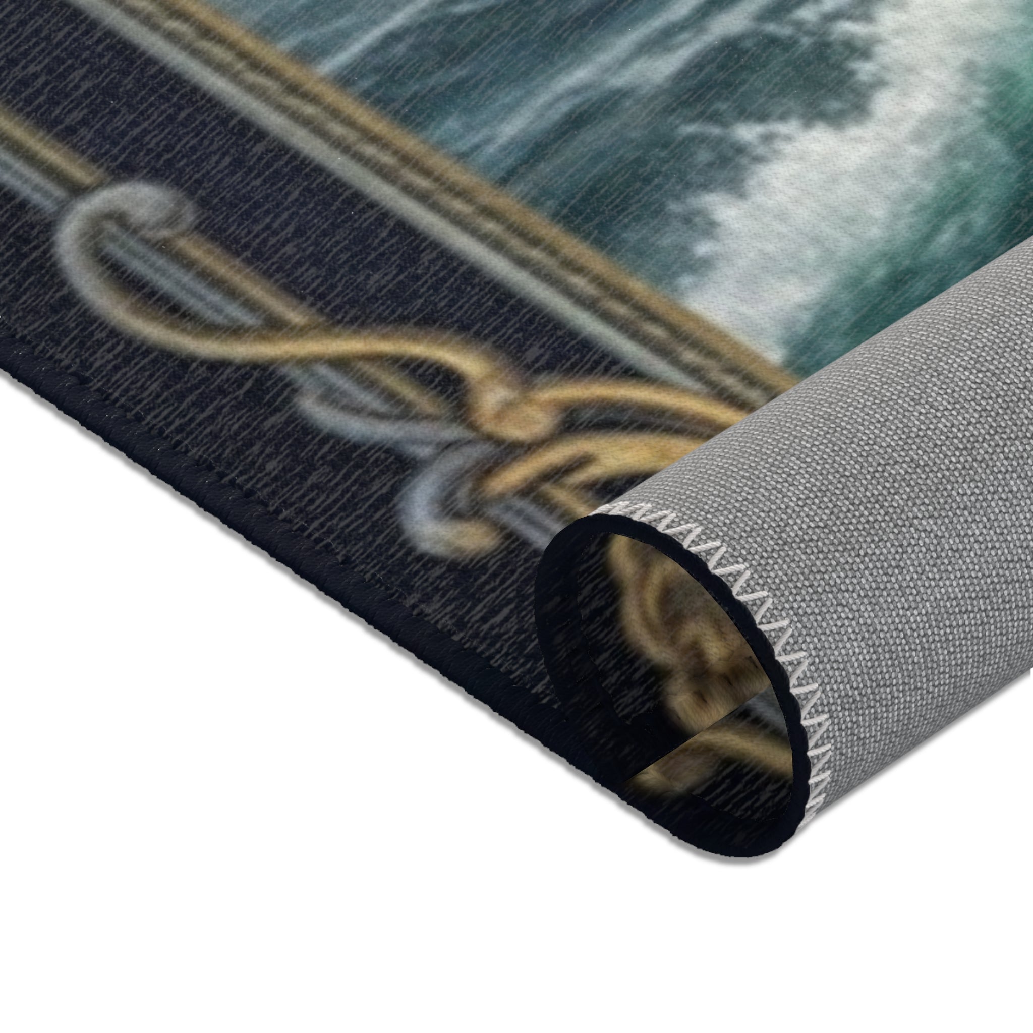 Rescue Swimmer Area Rug — NAS Pensacola Military Tribute Floor Mat