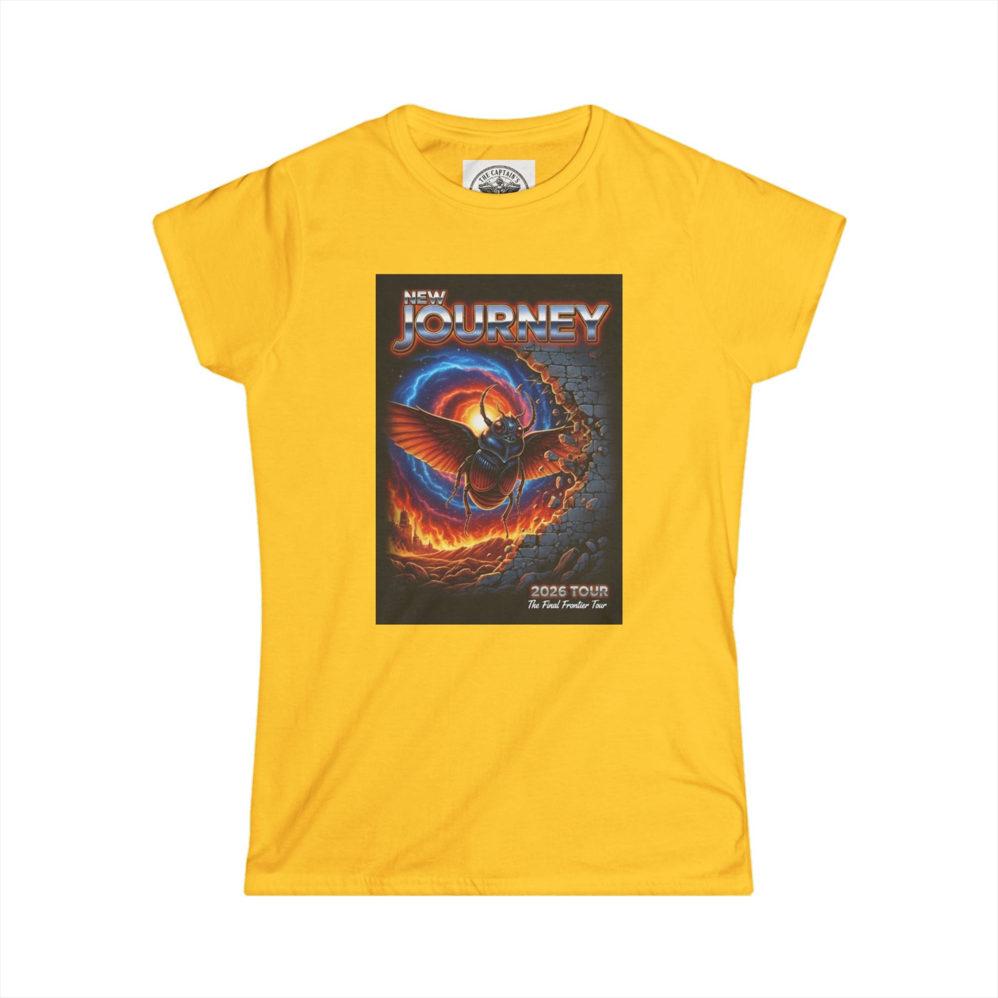 Journey Band Tour T‑Shirt — Women’s 2026 Tour Graphic Tee