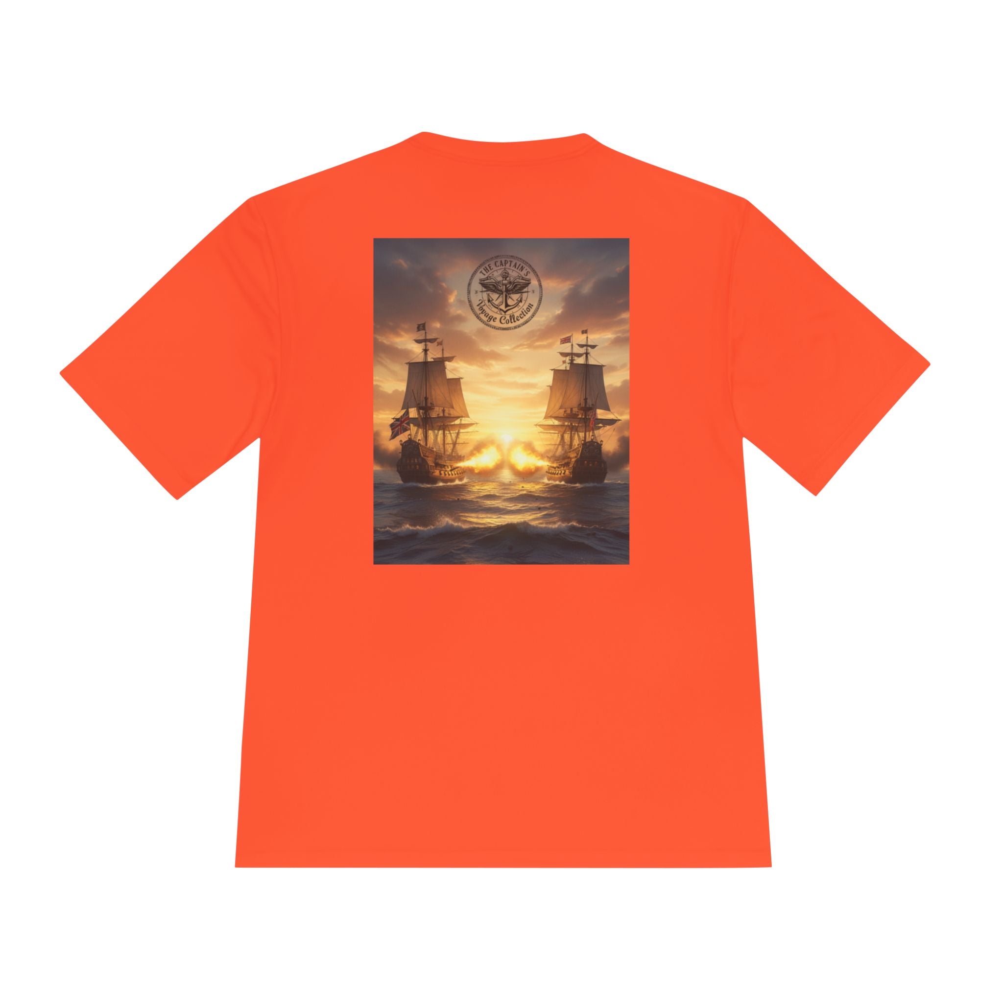Captain's Voyage Graphic Tee – Nautical Pirate Ship T-Shirt