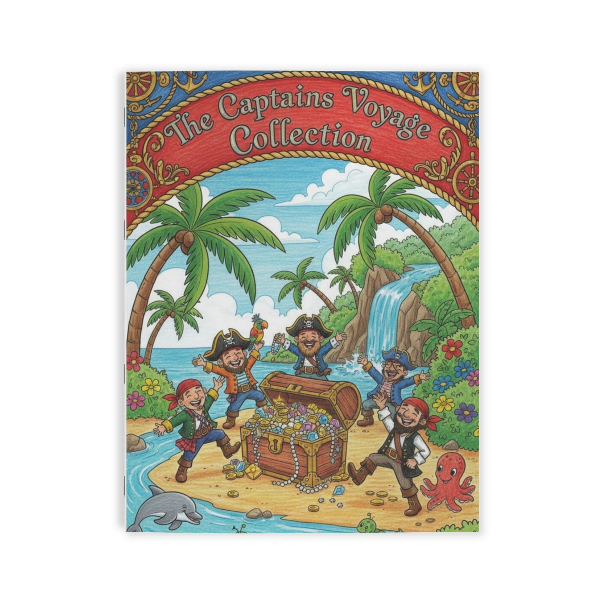 Pirate Coloring Book — The Captain’s Voyage Collection (Kids' Adventure Activity)