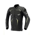 SS209 MOTORCYCLE LEATHER RACING JACKET - 4XL